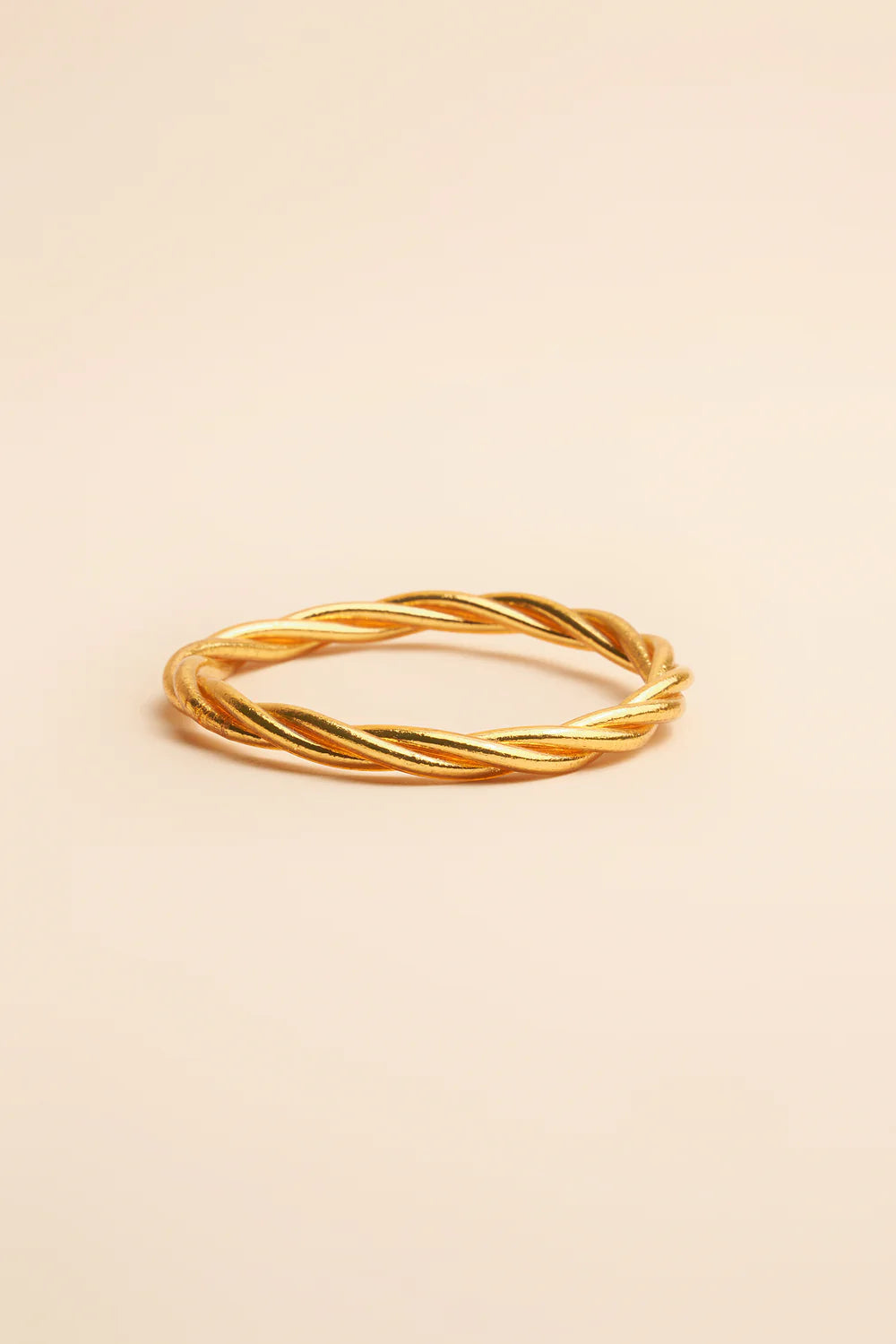 Kumali Twist Gold Bracelet - Medium