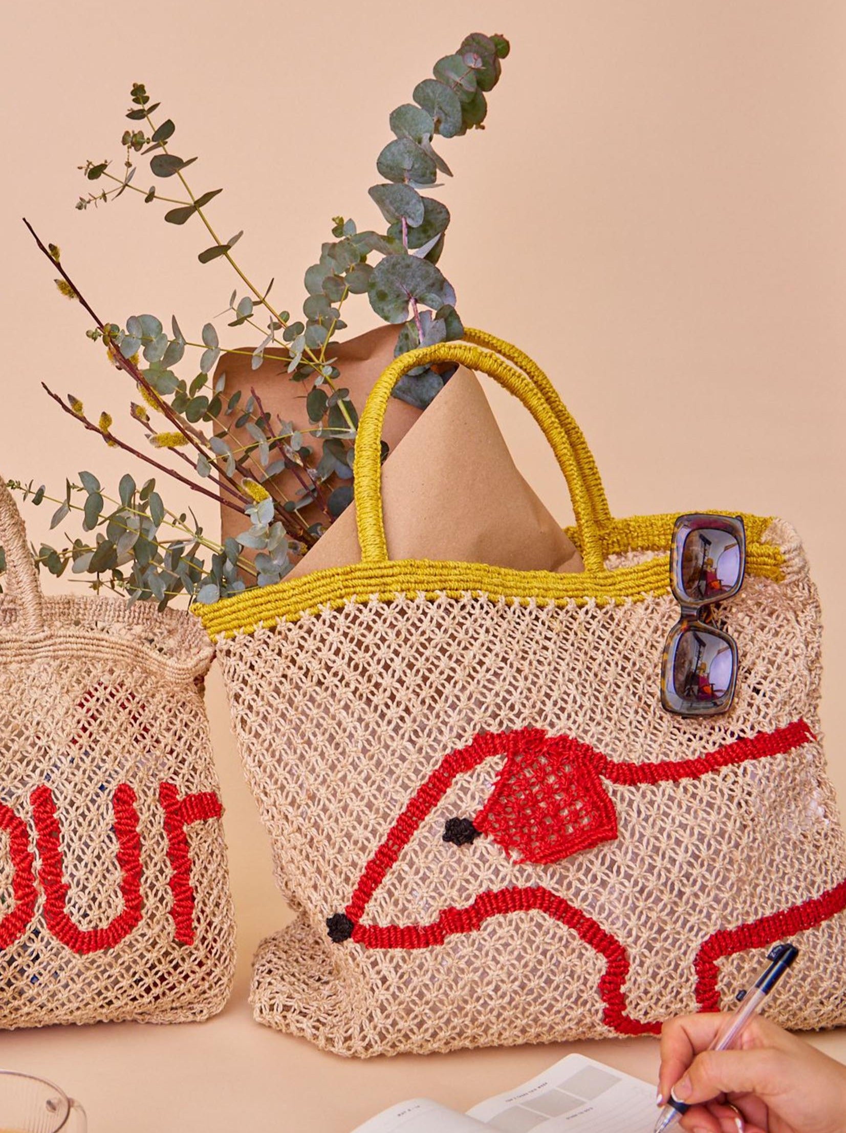 Sausage Dog Bag Yellow The Jacksons