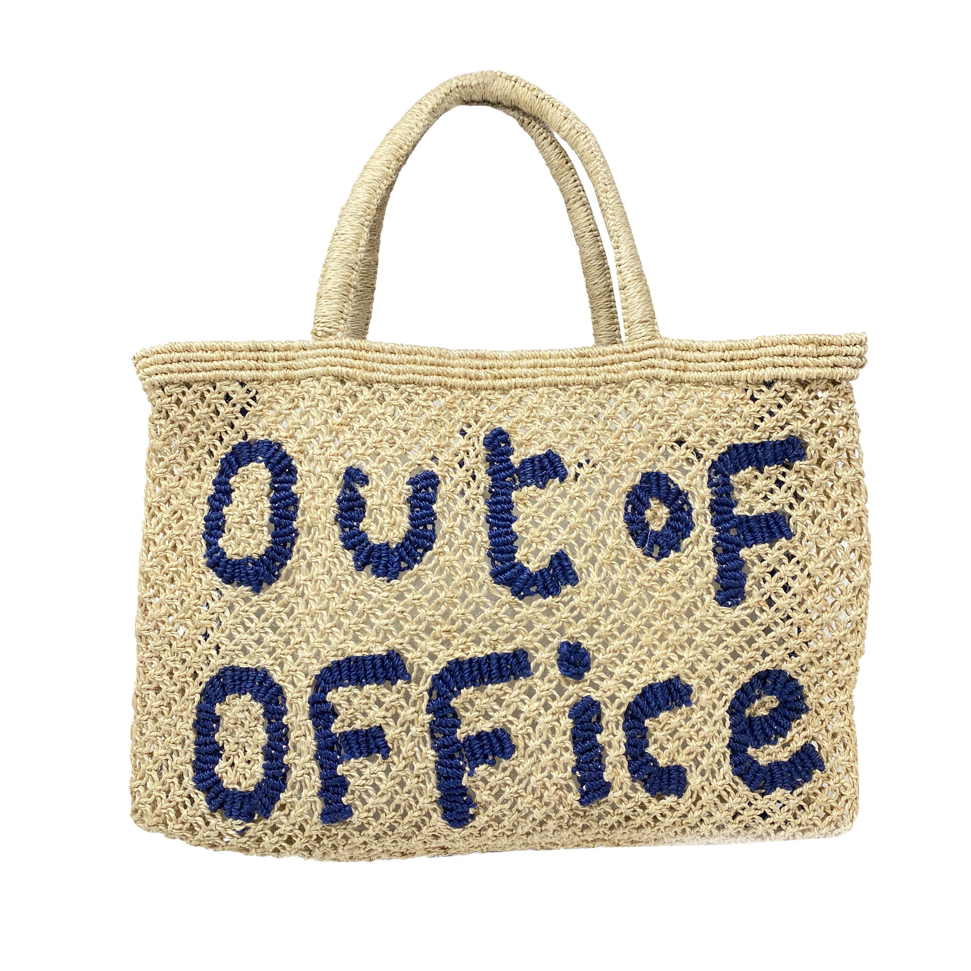 The Jacksons, Bags, The Jacksons Out Of Office Jute Tote Bag