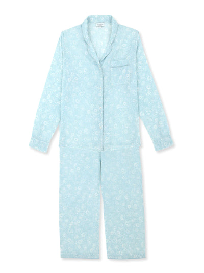 Long Sleeve Pyjama Set - Victor Blue