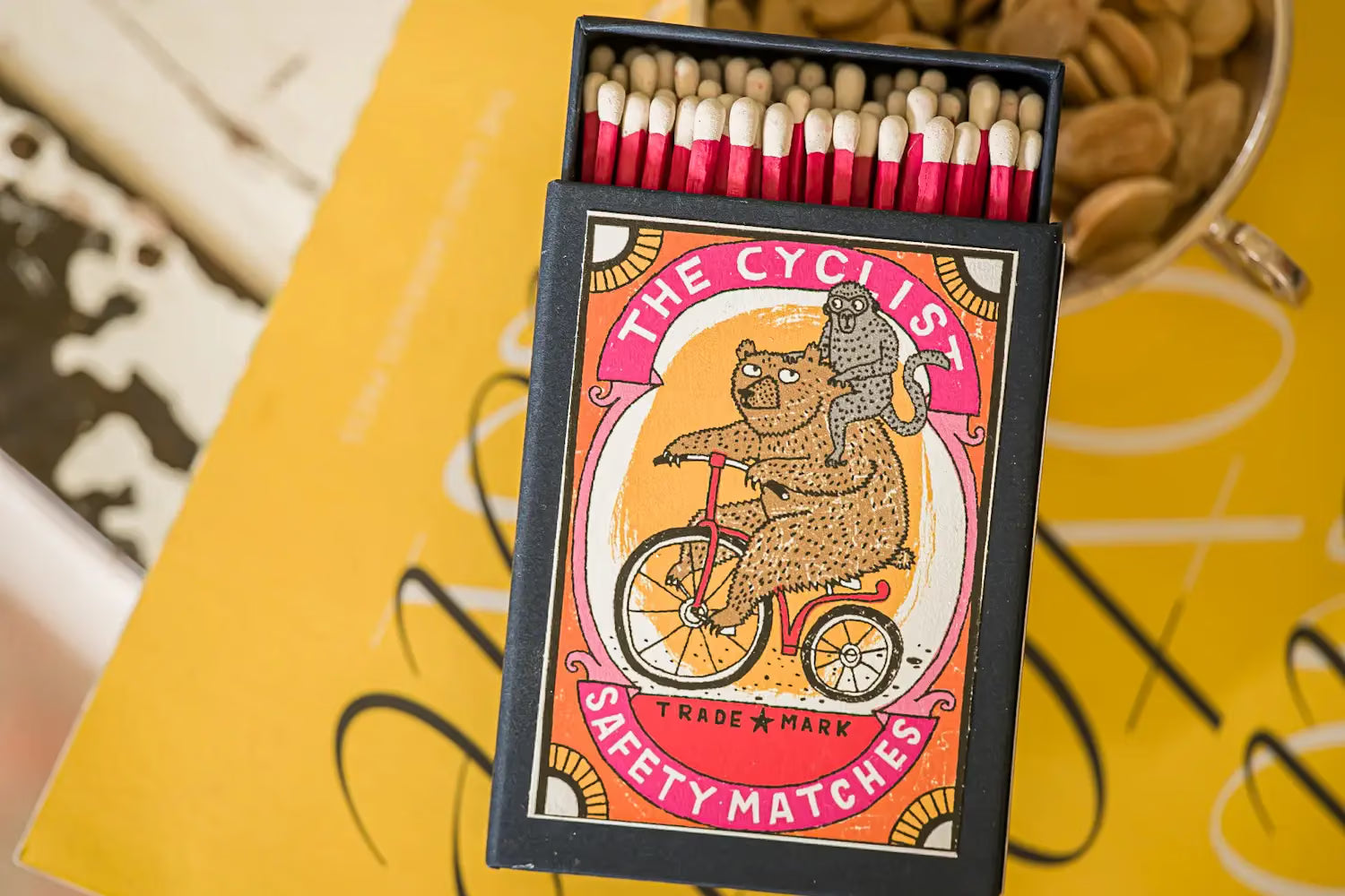 The Cyclist Keepsake Matchbox