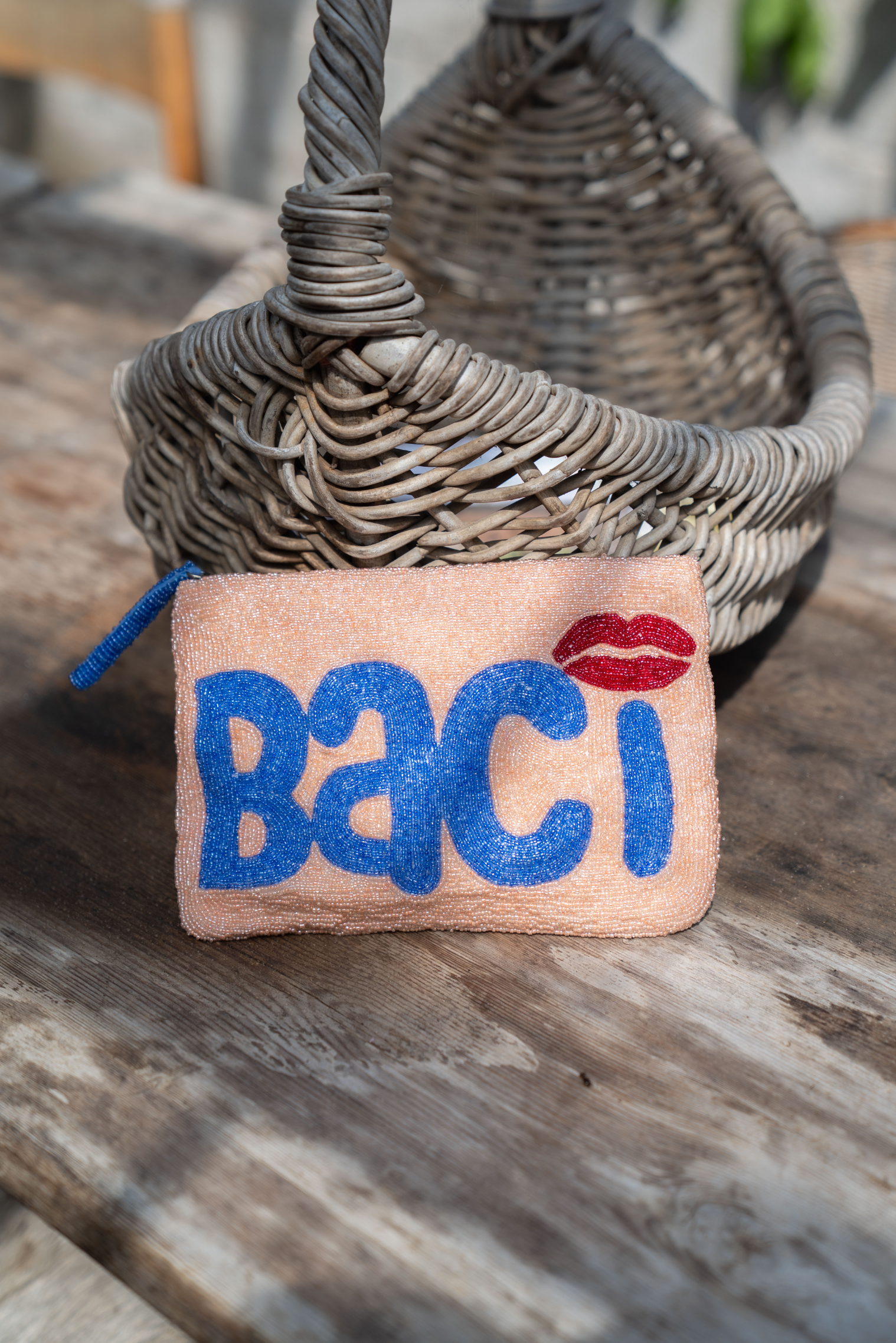 Baci Beaded Clutch