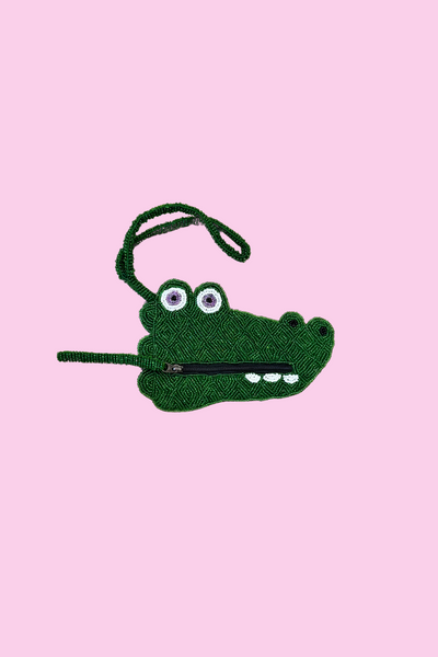 Croc Coin Purse Charm