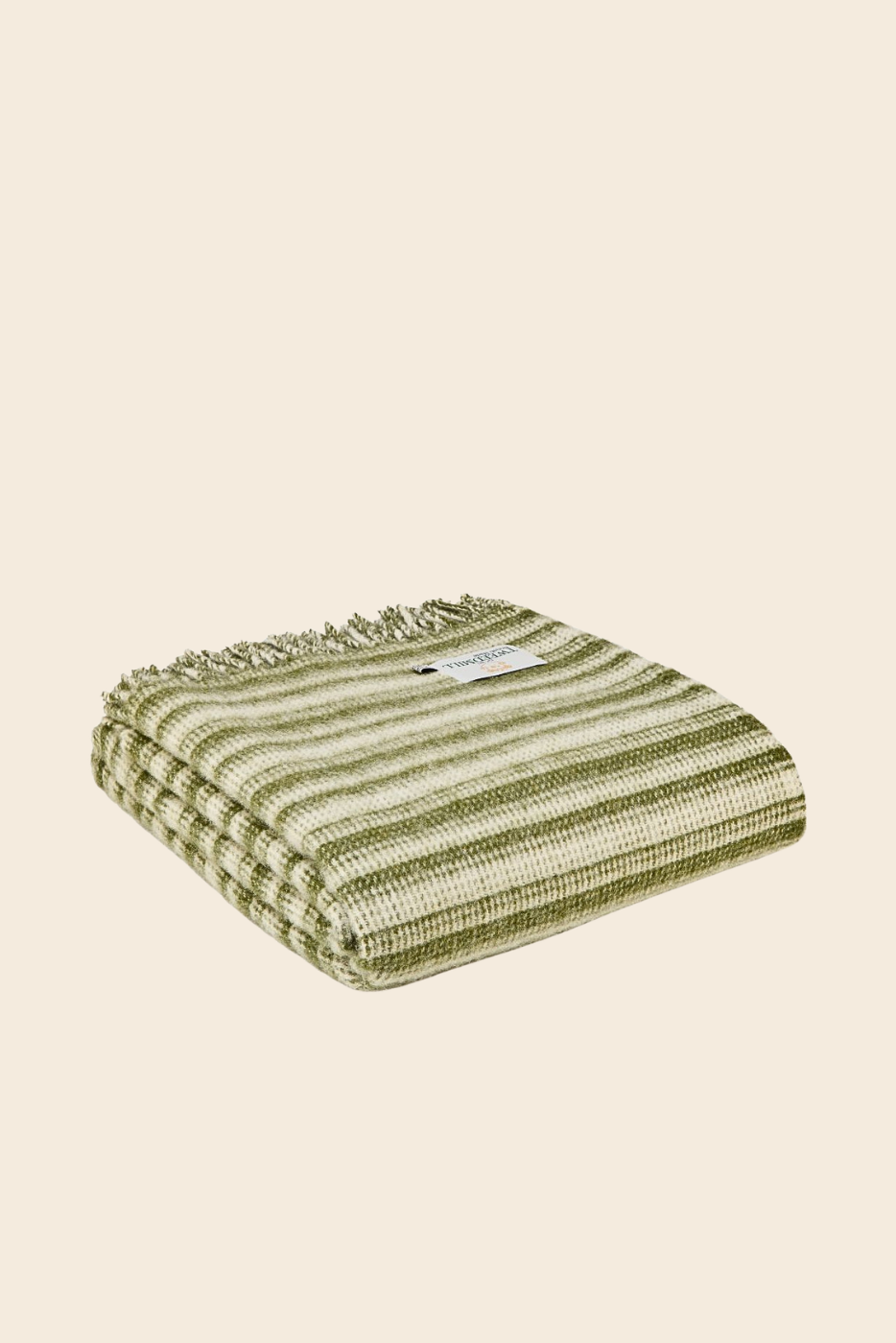 Olive Aber Stripe Throw