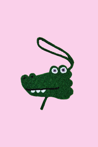 Croc Coin Purse Charm