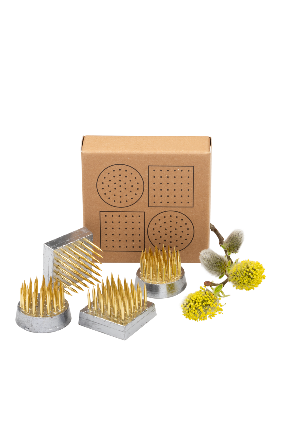 Mini Kenzan Flower Frog Set