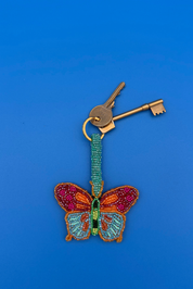 Butterfly Charm Keyring