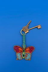 Butterfly Charm Keyring
