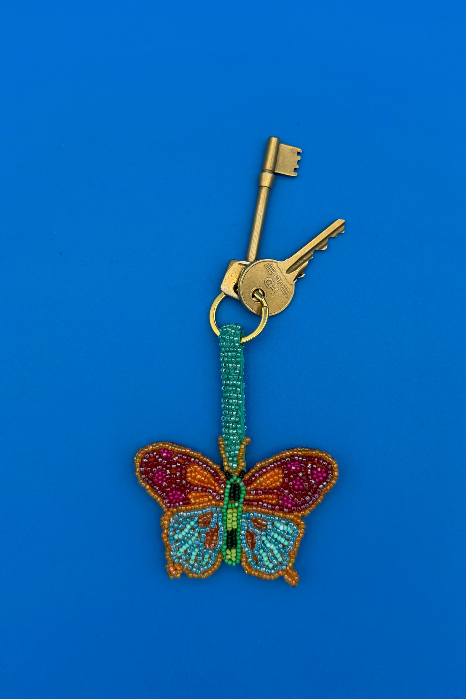 Butterfly Charm Keyring
