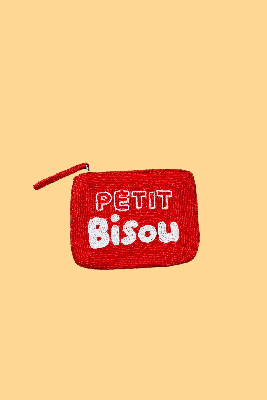 Petit Bisou mini clutch - Red and White