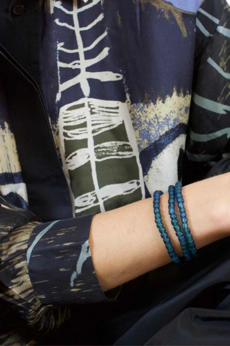 Egyptian Bracelet in Teal