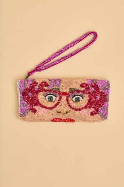 Lunettes Dame Edna Beaded Glasses Case