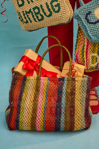 Barry - Rainbow Multicolour Stripe