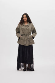 Nadira Utility Trench Coat