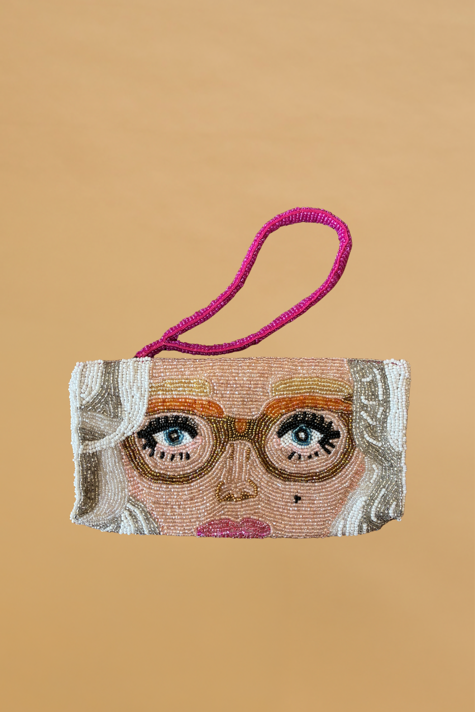 Marilyn beaded glasses case