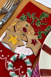 Happy Everything Embroidered Napkins