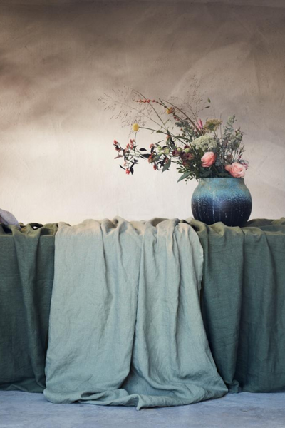 Linen Sage Tablecloth