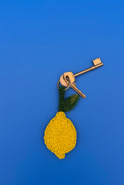 Lemon Charm Keyring