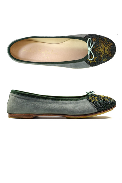 Meher Kakalia Starry night ballet shoe