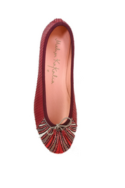 Miami Cranberry Ballet Shoe
