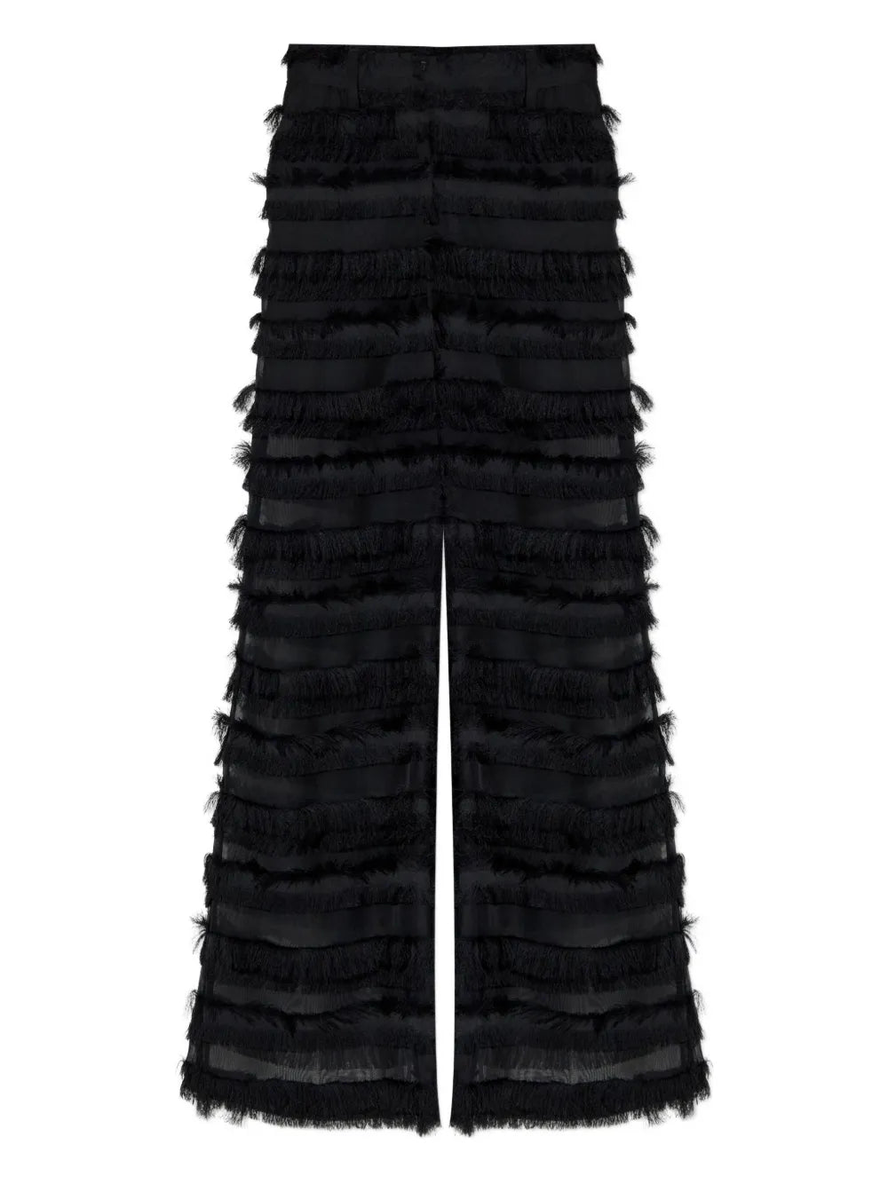 Laith fringe black trouser