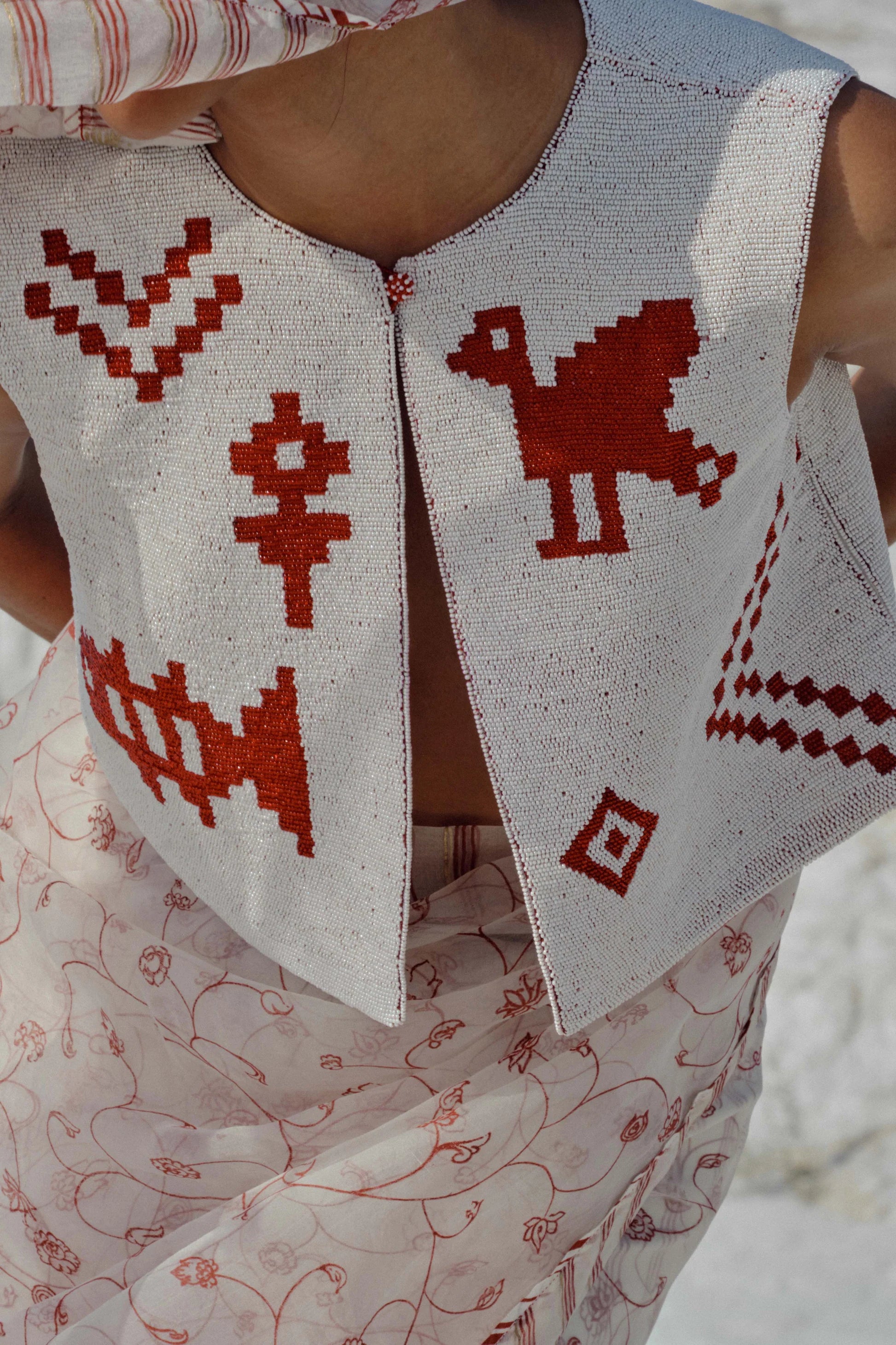 Wuna Beaded Vest