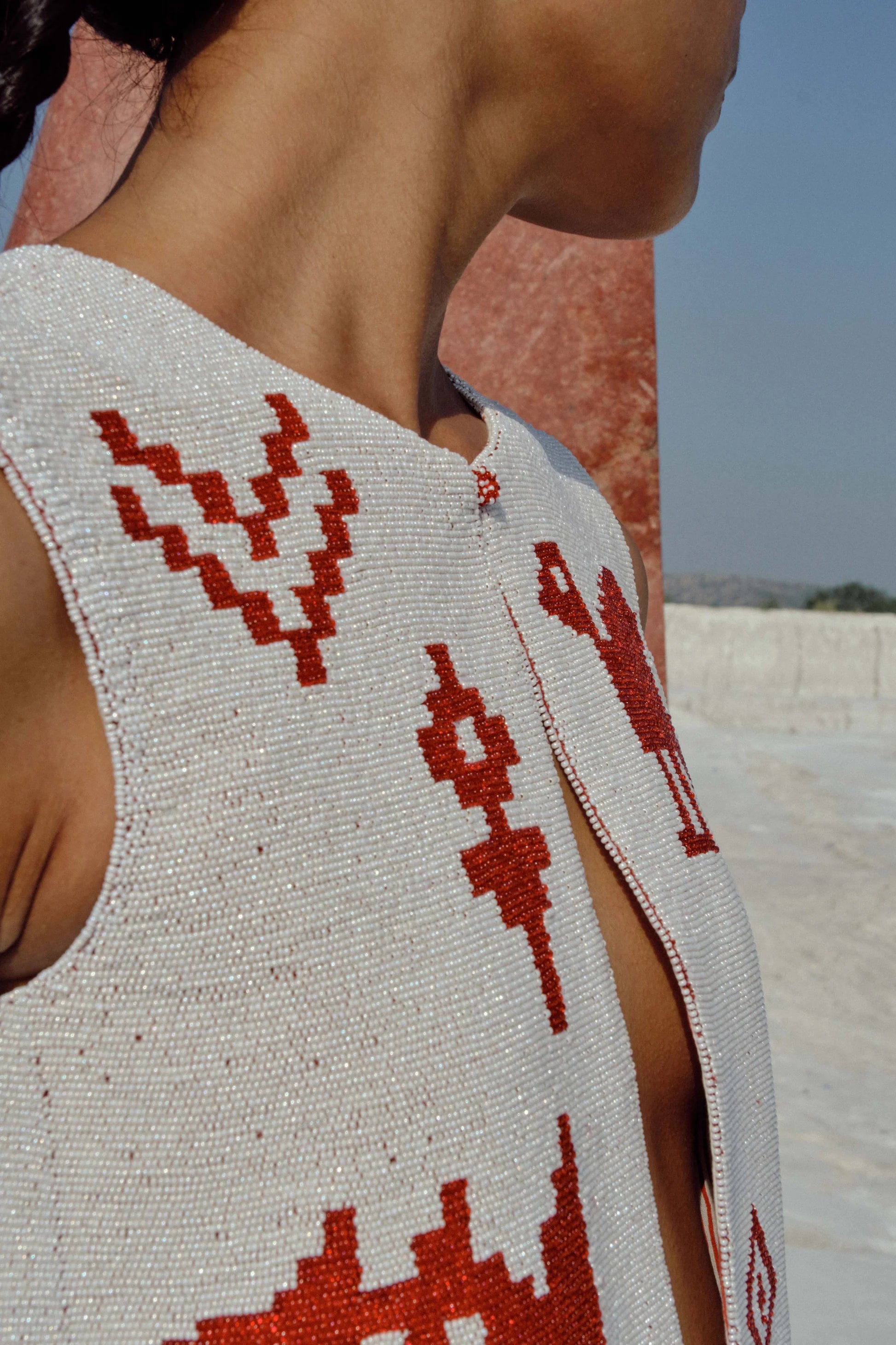 Wuna Beaded Vest