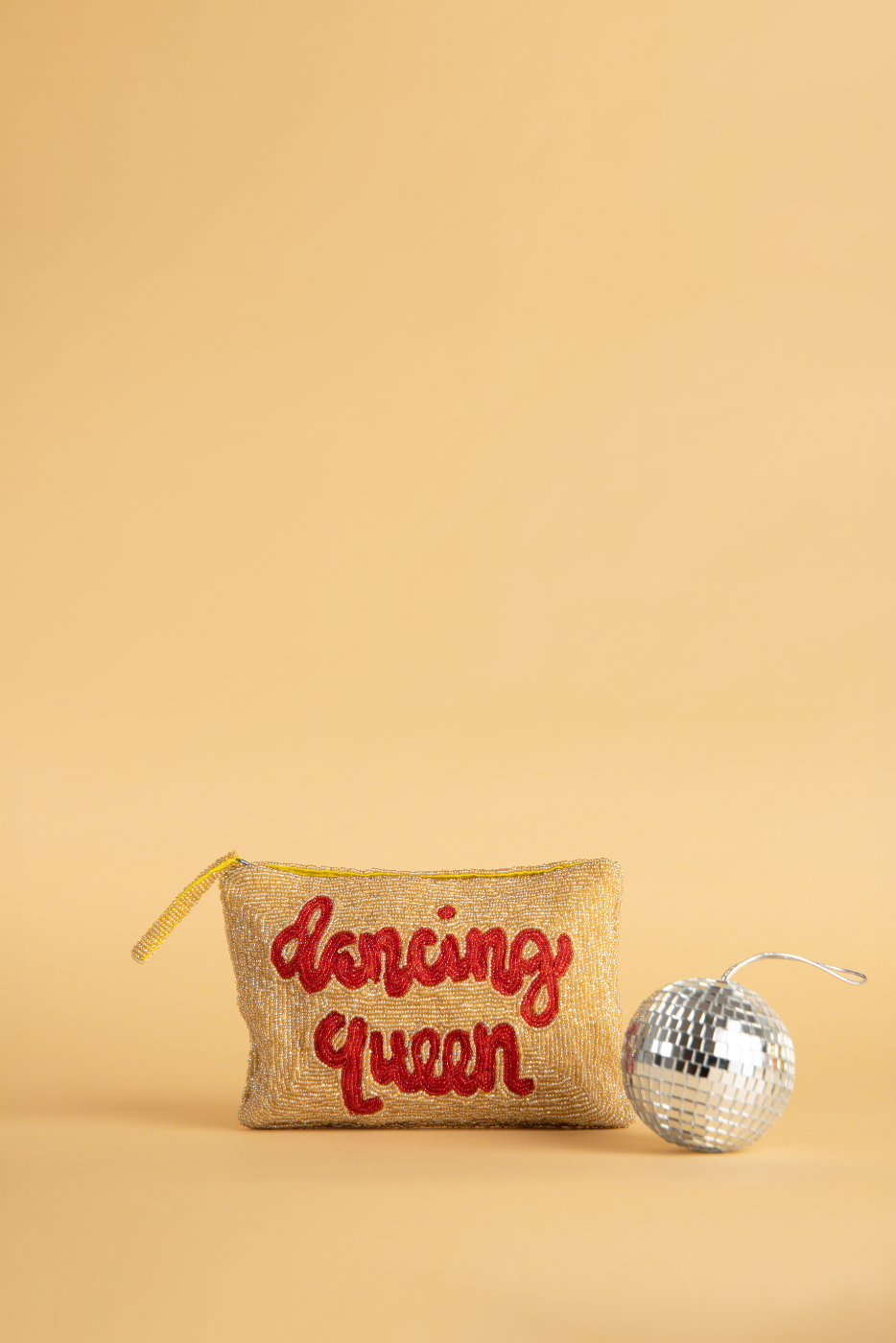 Dancing Queen Beaded Clutch