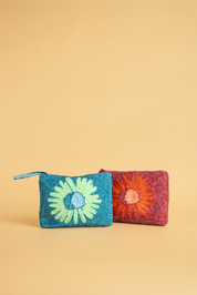 Daisy Beaded Purse
