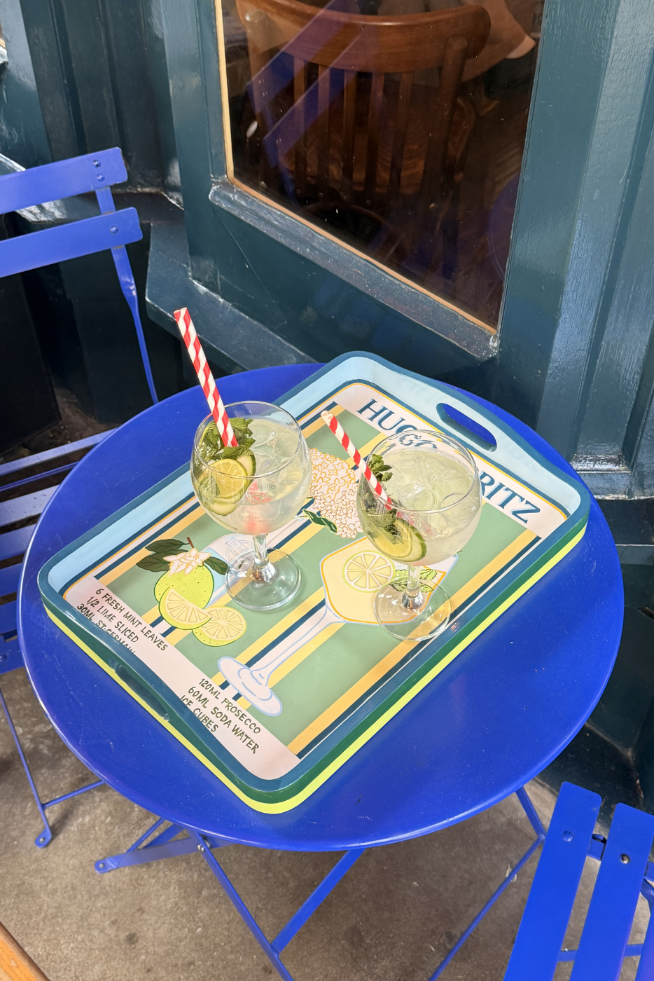Hugo Spritz Tray