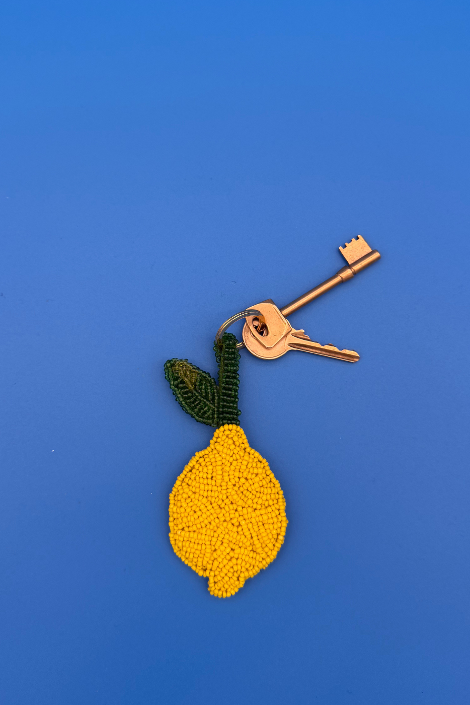 Lemon Charm Keyring
