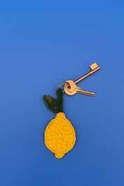 Lemon Charm Keyring