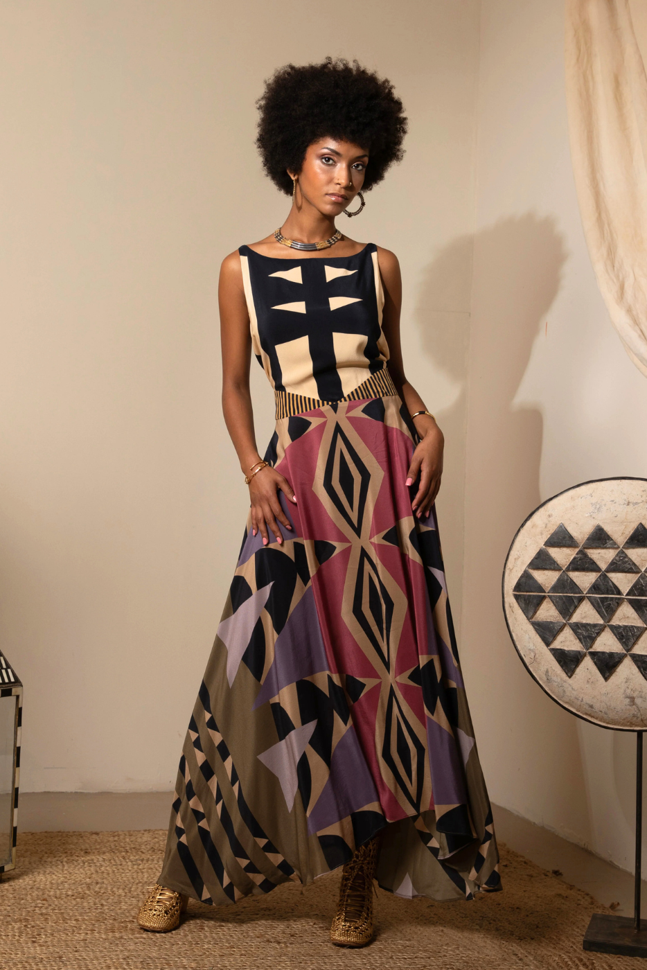 Hawk Silk Dress