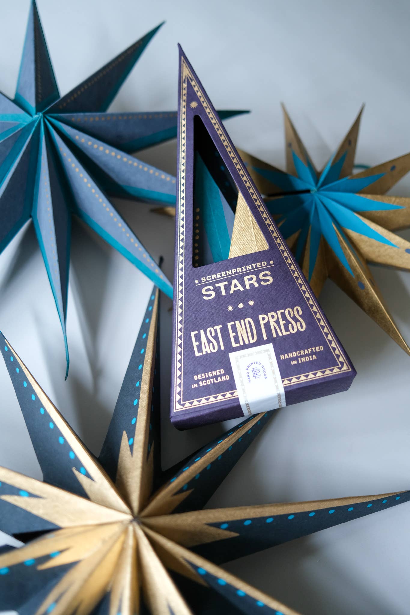 Three Star Decoration Set by East End Press