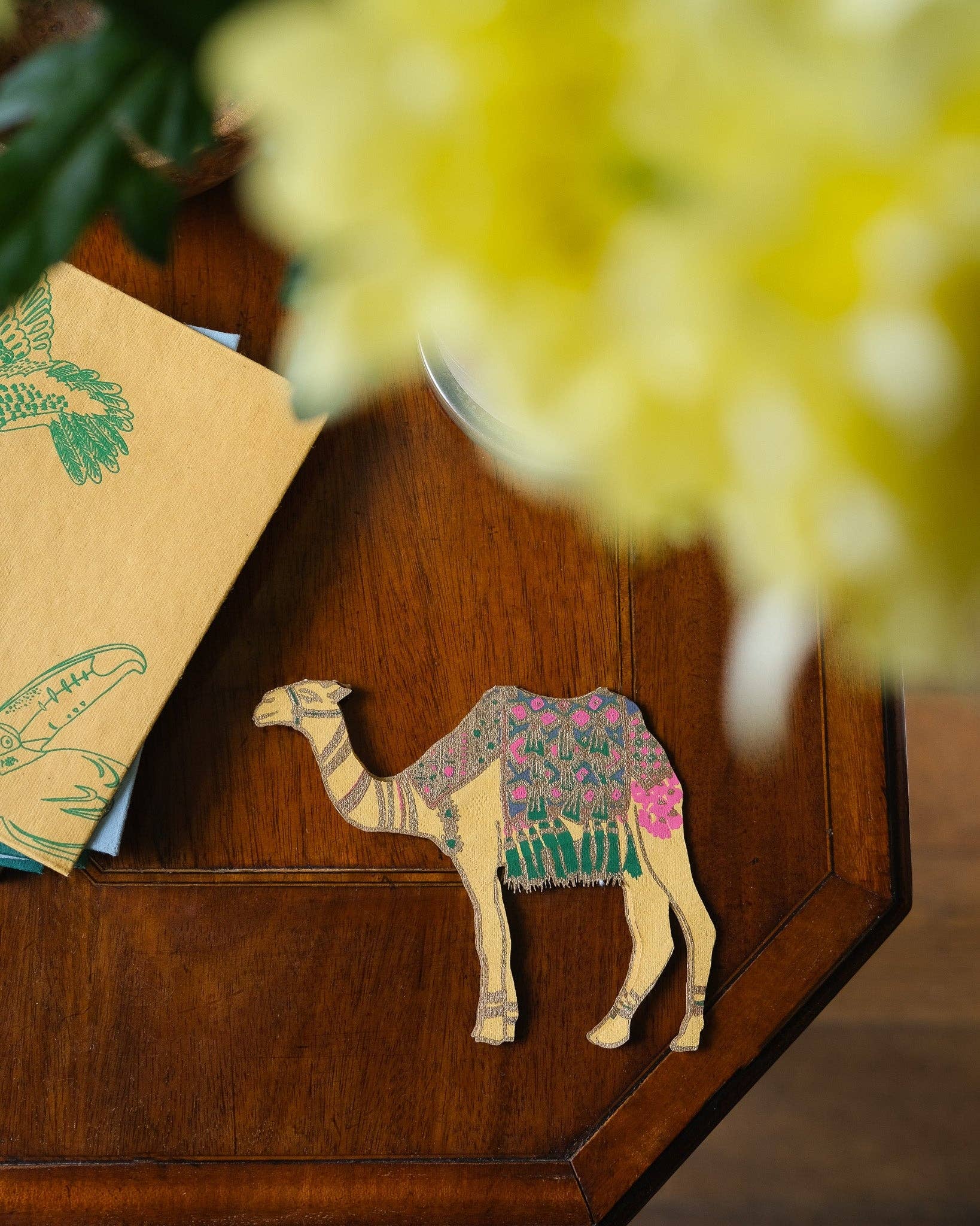 Camel Greeting Card by East End Press