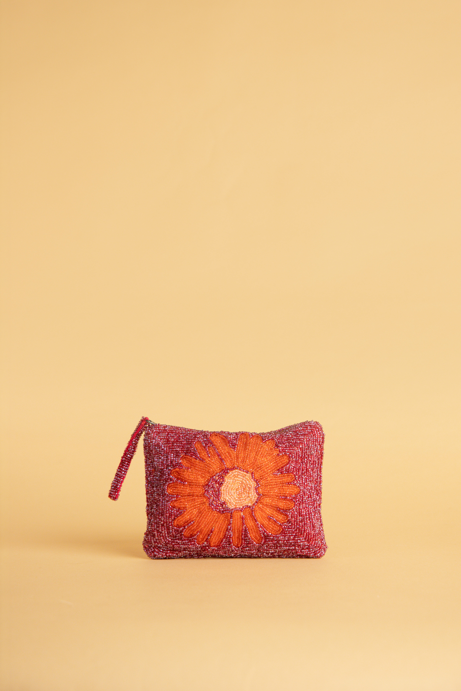 Daisy Beaded Purse