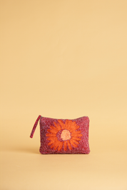 Daisy Beaded Purse