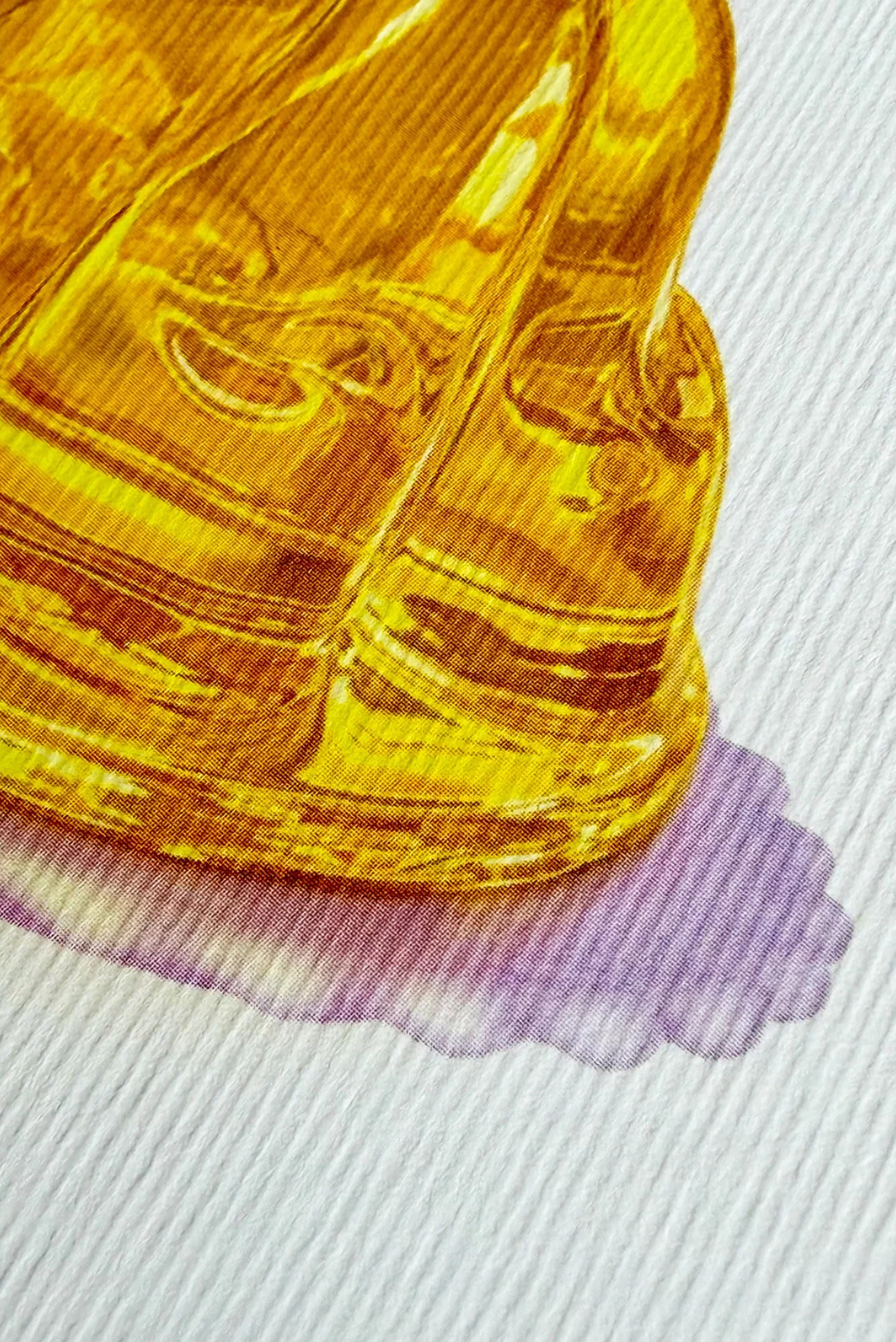 Citrine Jelly Greeting Card