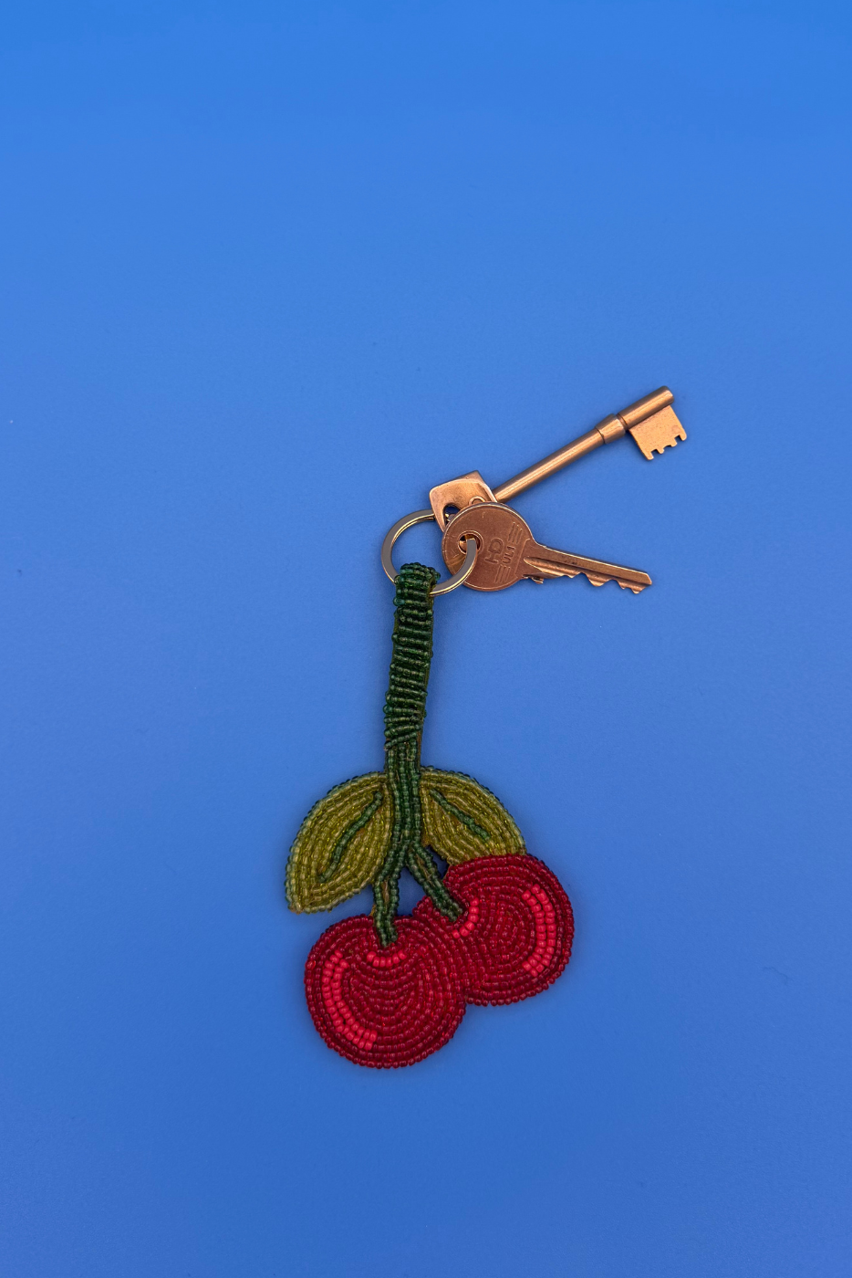 Cherry Charm Keyring