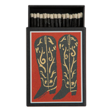 Cowboy Boots Keepsake Matchbox