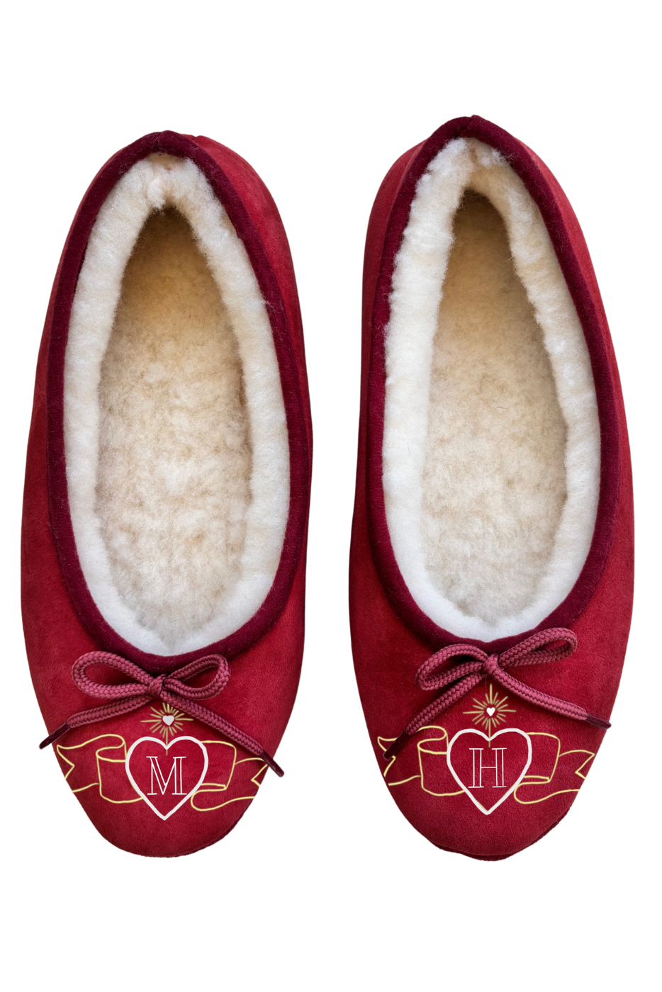Personalised Sheepskin Slippers