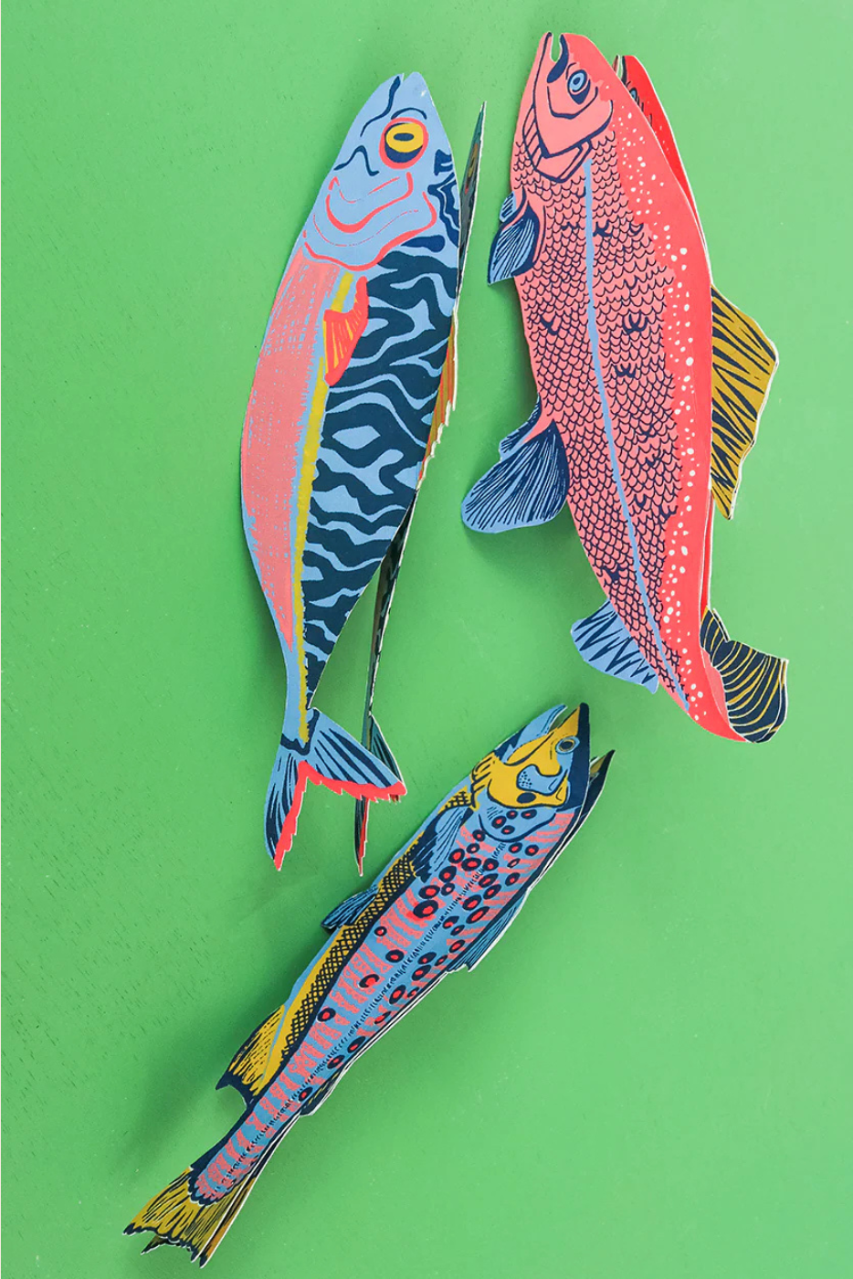Trout Greeting Card