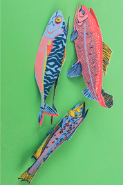 Trout Greeting Card