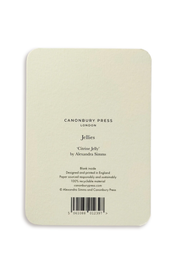 Citrine Jelly Greeting Card