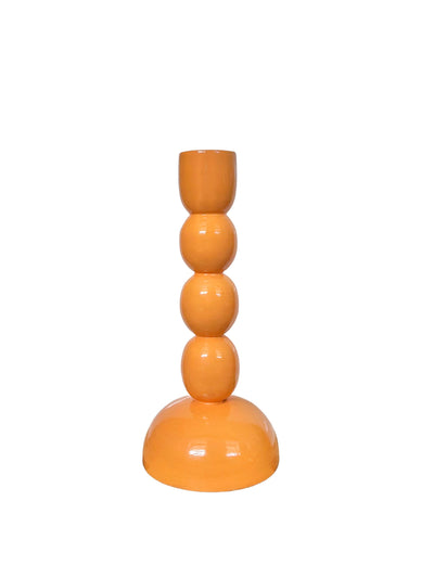 Wooden candlestick