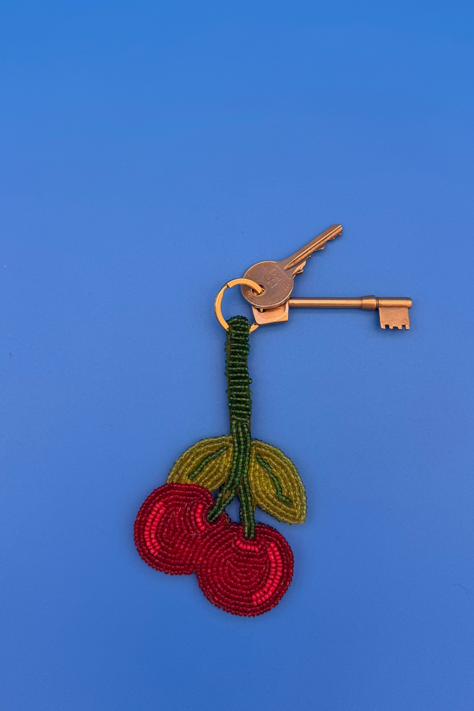 Cherry Charm Keyring