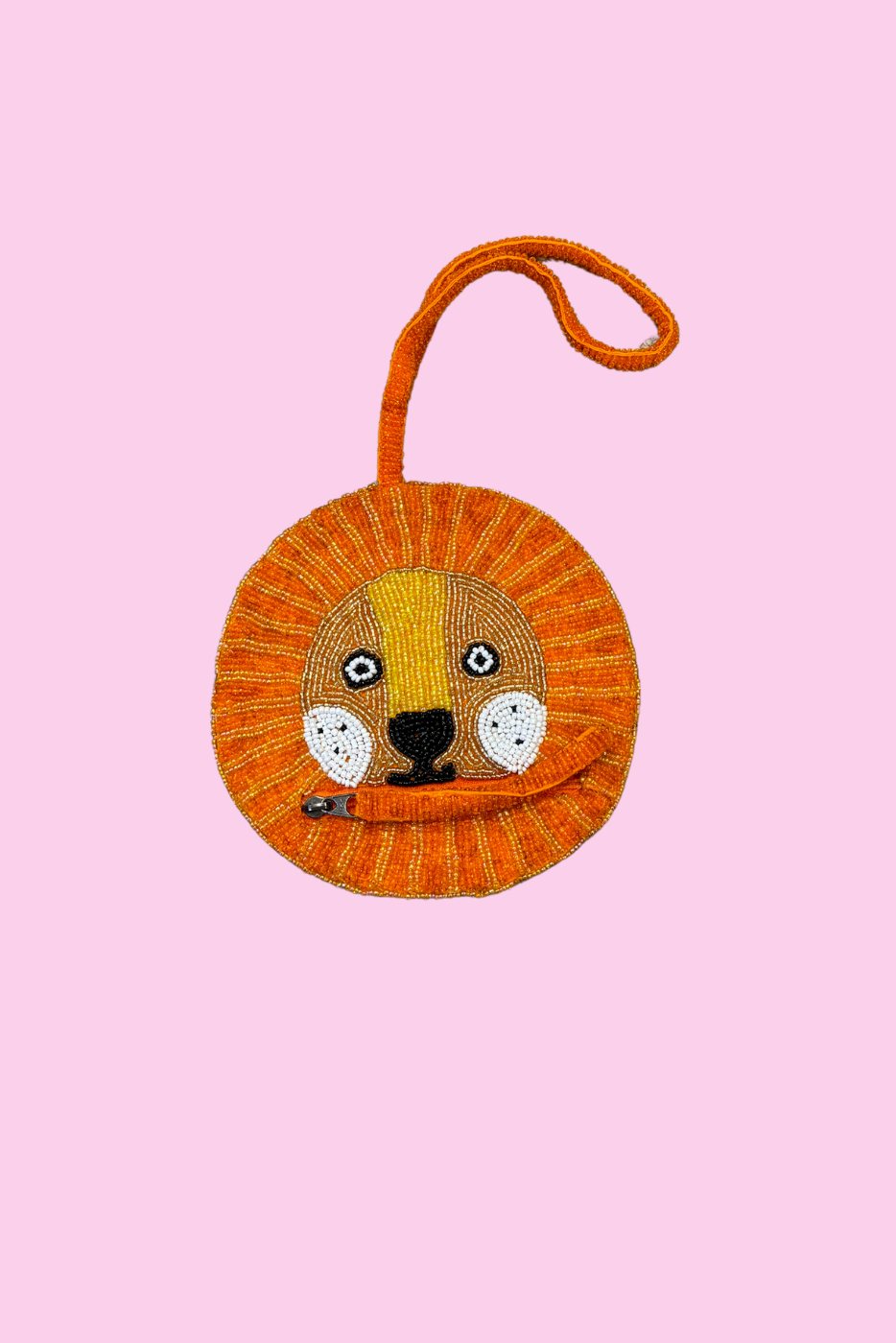 Lion Coin Purse Charm