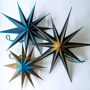 Three Star Decoration Set by East End Press