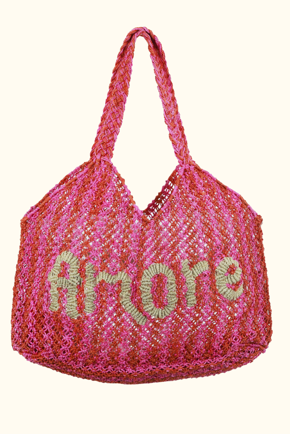 Amore - Pink, scarlet and natural