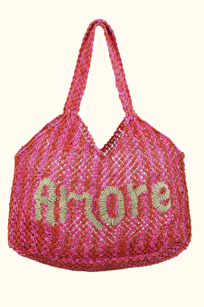 Amore - Pink, scarlet and natural
